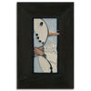 Motawi Snowman in Light Blue - 4x8