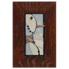 Motawi Snowman in Light Blue - 4x8