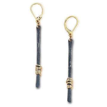 Antique Stem Gold Earring