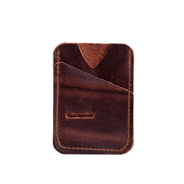 Front Pocket Card Wallet | Dark Rum