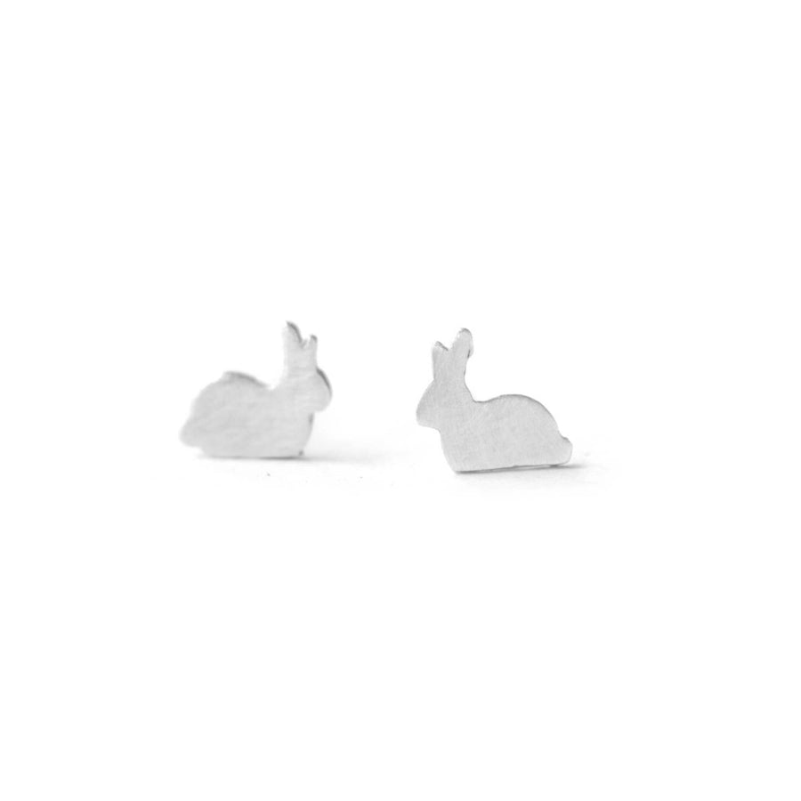 Sterling Bunny Studs