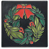Motawi Wreath in Black - 6x6