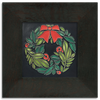 Motawi Wreath in Black - 6x6