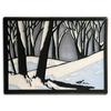 Motawi Snowscape in Twilight - 6x8