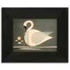 Motawi Trumpeter Swan in Grey - 6x8