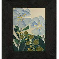 Motawi Blossom Bliss in Light Blue - 6x8