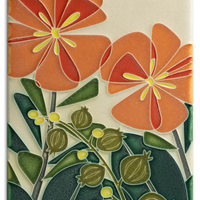 Motawi Blossom Bliss in Orange - 6x8