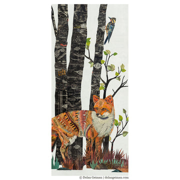 Midnight Forest Fox | Archival Print