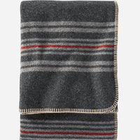 Eco-Wise Wool Throw | Irving Charcoal