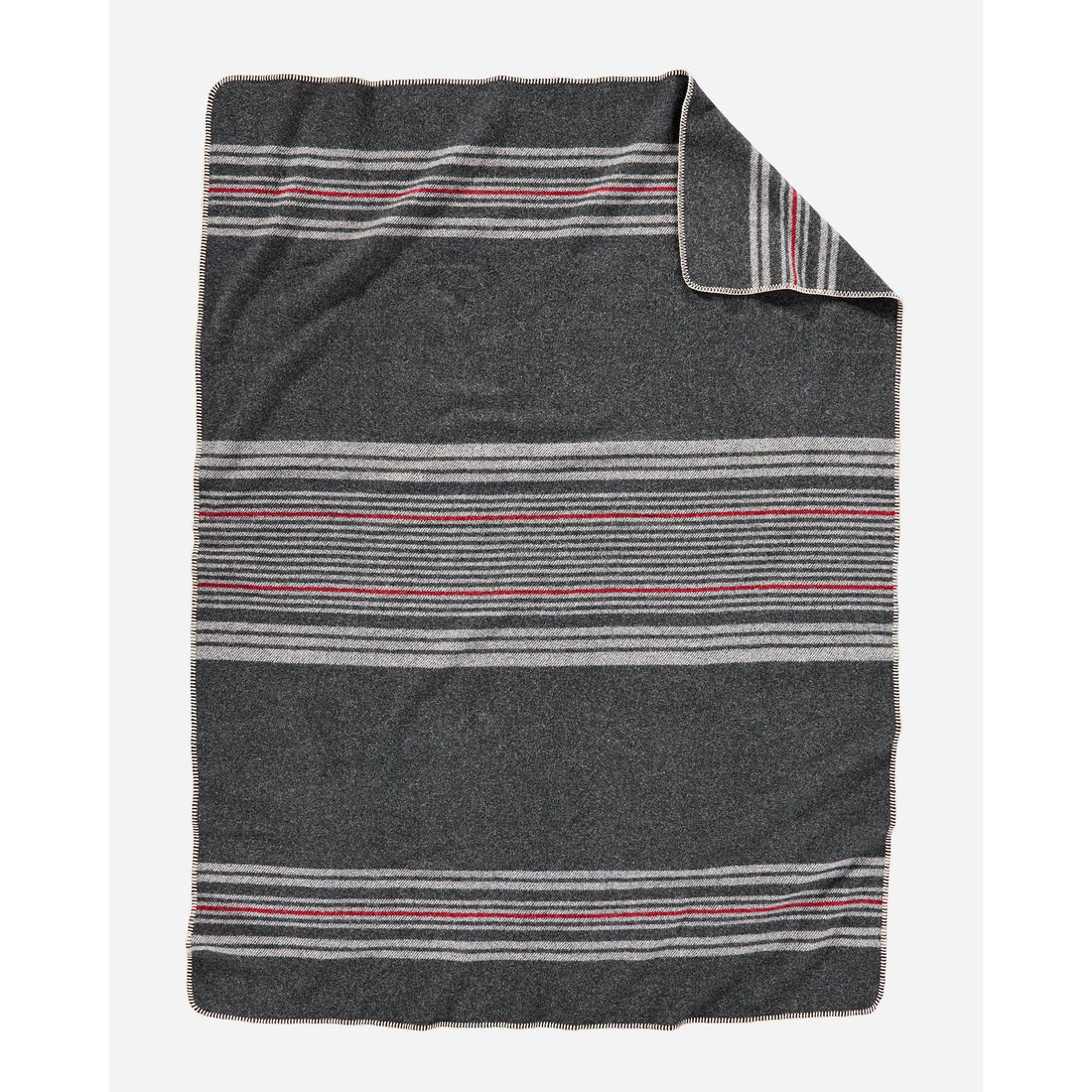 Eco-Wise Wool Throw | Irving Charcoal