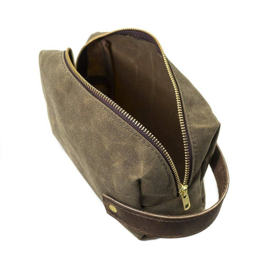 High Line Medium Canvas Pouch | Tan