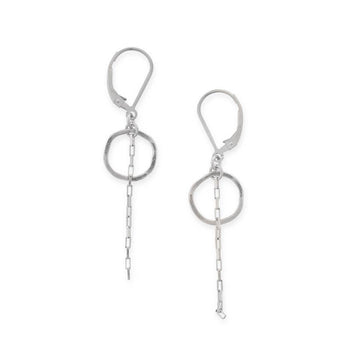 Dwell Silver Earrings