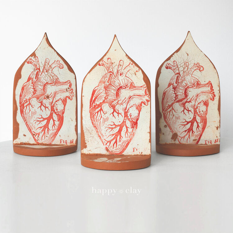 Anatomical Heart Altar | Red