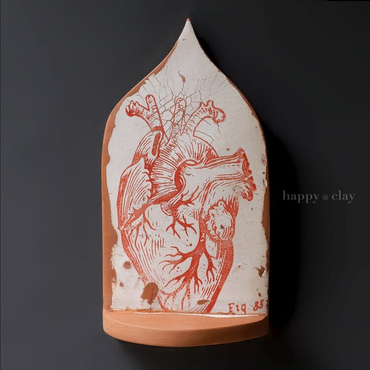 Anatomical Heart Altar | Red