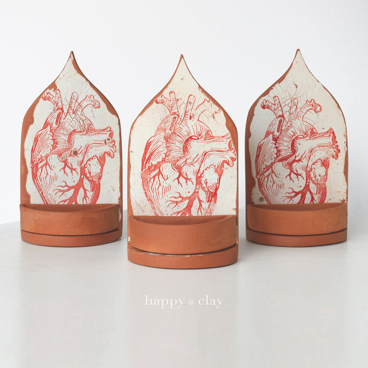 Anatomical Heart Altar | Red