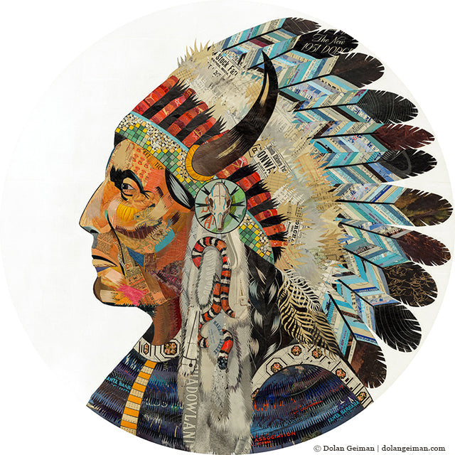 Wisdom and Courage Chief | Archival Print