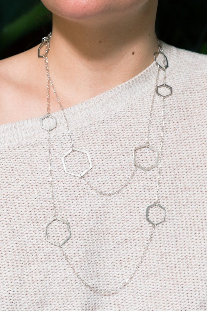 Mercury Hex Necklace