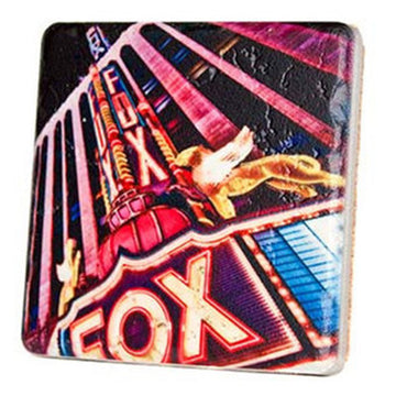 Fox Theatre Night Coaster - Artisan's Bench