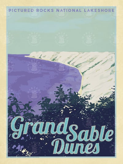 Grand Sable Dunes Print | 18x24