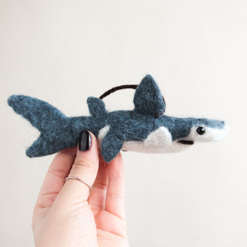 Hammerhead Shark Felt Ornament
