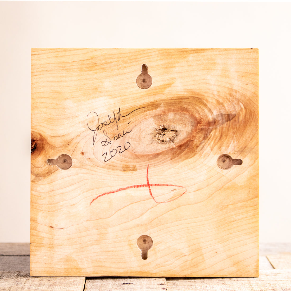 7x7 Wood Square | Walnut no. 2