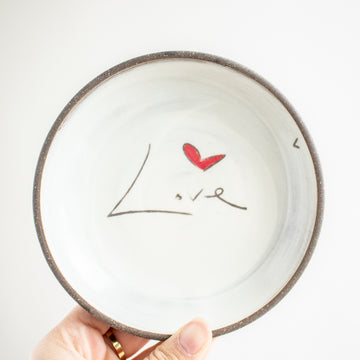 Catch All Dish | Love (Word)