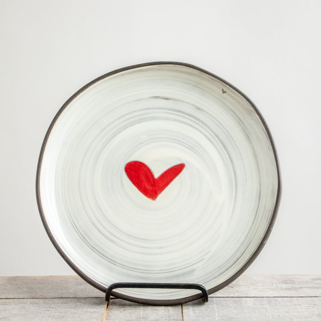 Small Round Plate | Love (Heart)