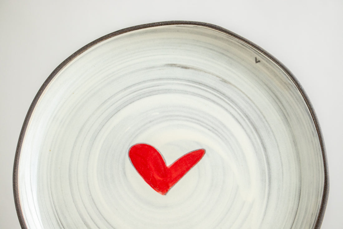 Small Round Plate | Love (Heart)