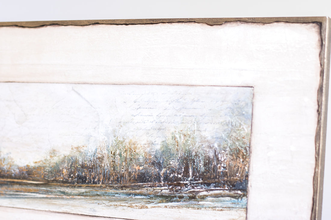 8x24 | Framed Landscape | Neutral