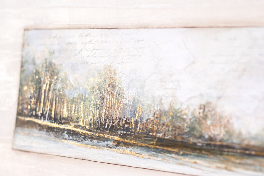 8x24 | Framed Landscape | Neutral