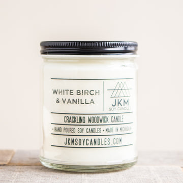 White Birch & Vanilla Candle