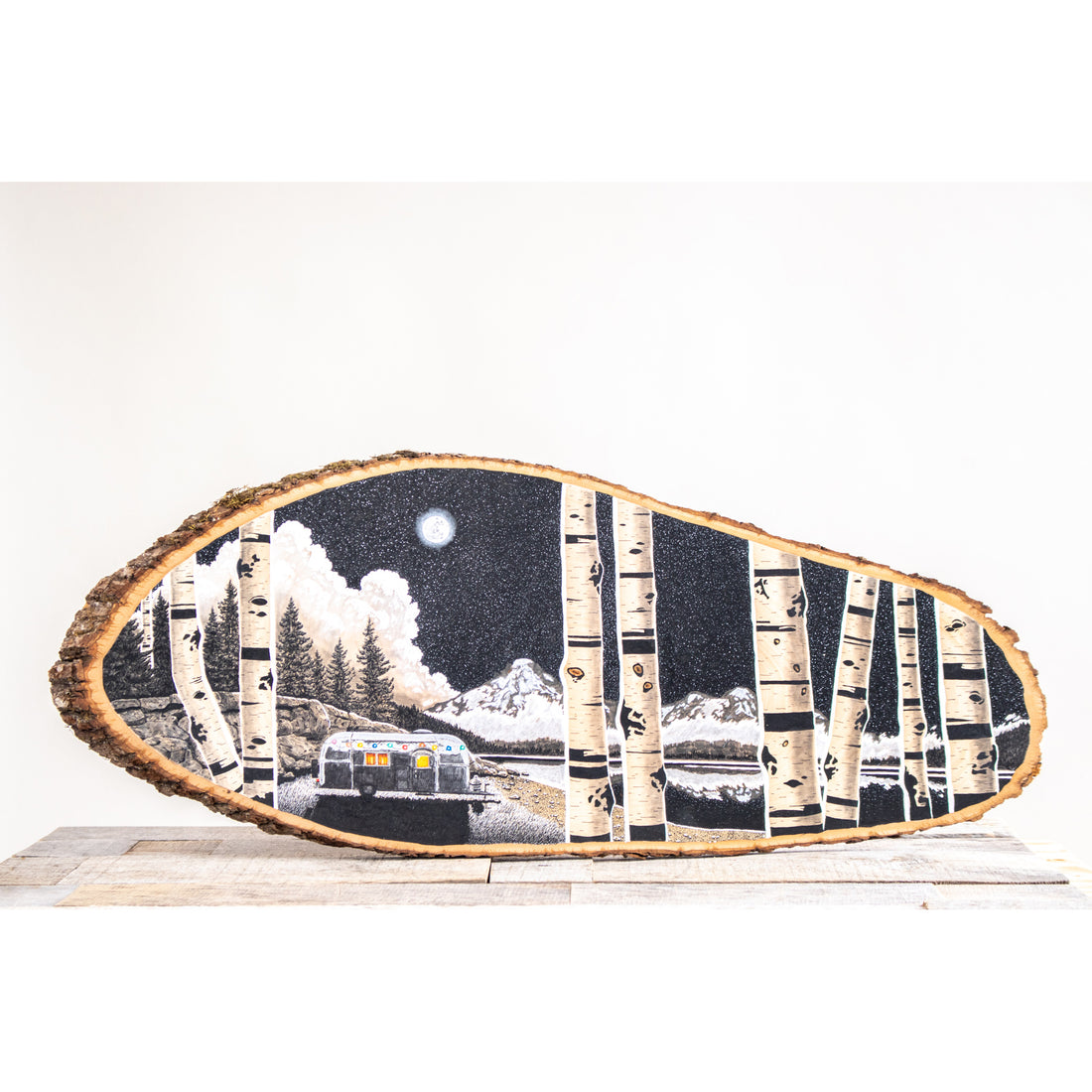 Somewhere in Oregon | Drawing on Wood