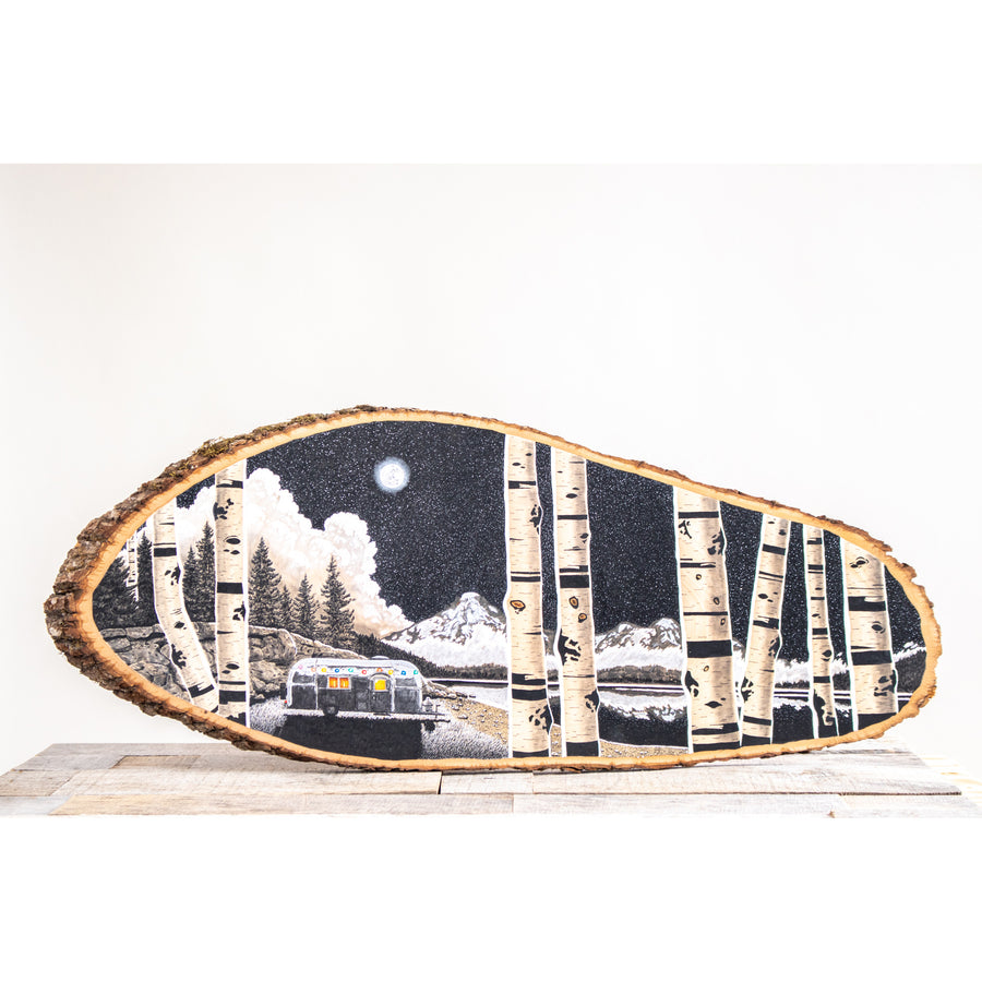 Somewhere in Oregon | Drawing on Wood
