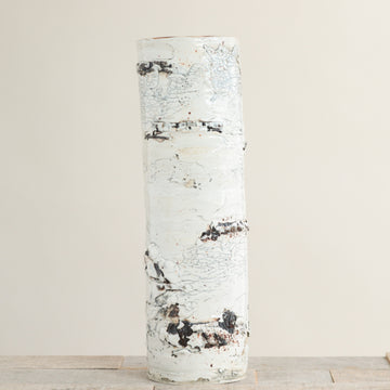 Birch Bark Log Vase | Large