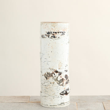 Birch Bark Log Vase | Small