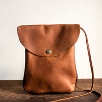 Victor Purse | Saddle Brown