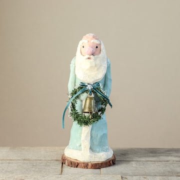 Santa Claus w/ Wreath | Blue