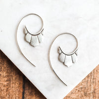 Jay Silver Earrings - The Artisan's Bench