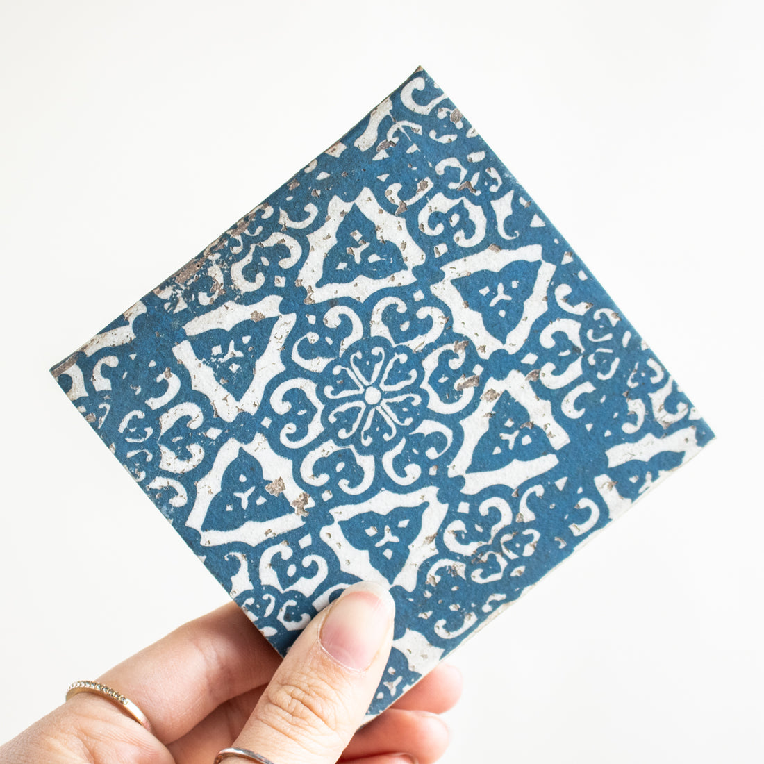 Indigo Blue Coasters | Set of 4