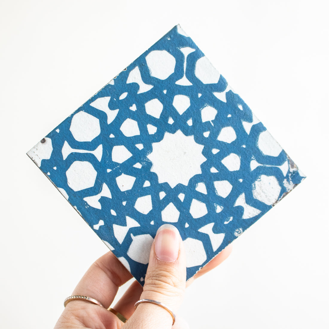 Indigo Blue Coasters | Set of 4