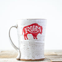 Roam Bison in Red Mug