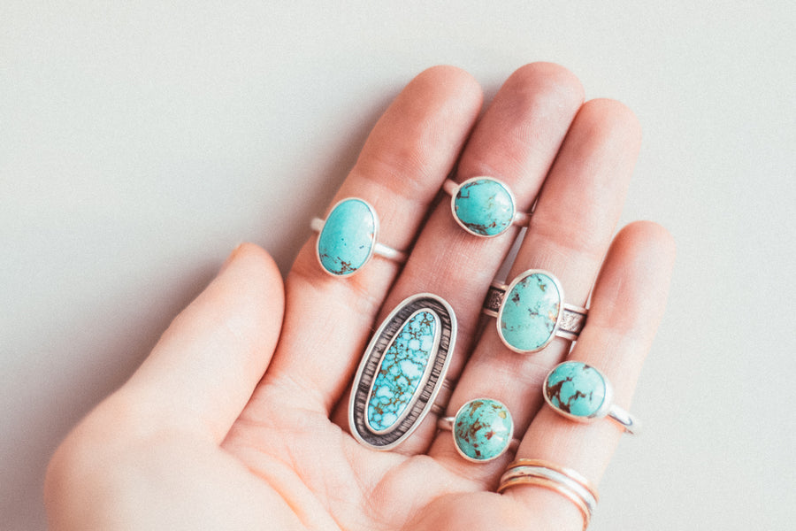 Size 6 | Turquoise Stacking Ring