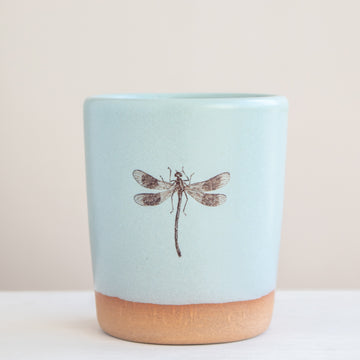 Dragonfly Tumbler | Robin's Egg Blue