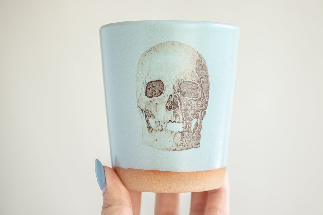 Skull Tumbler | Slate