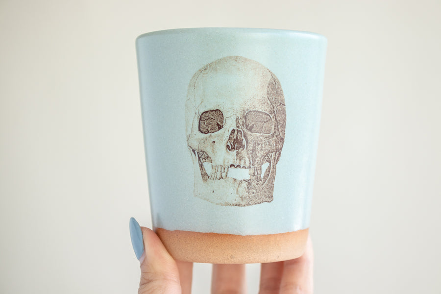 Skull Tumbler | Slate