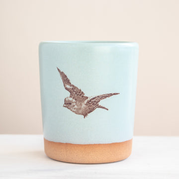 Flying Sparrow Tumbler | Slate