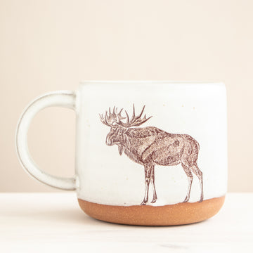 Moose Mug | Cream