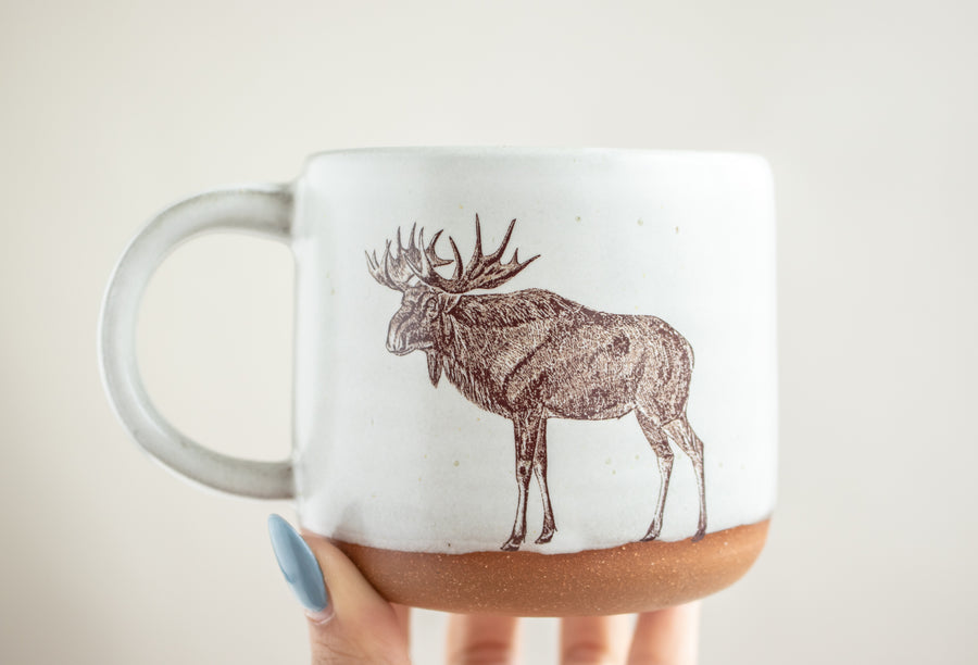 Moose Mug | Cream