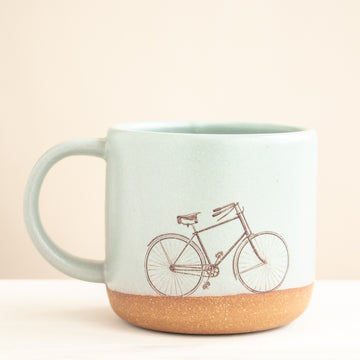 Bike Mug | Robin's Egg Blue
