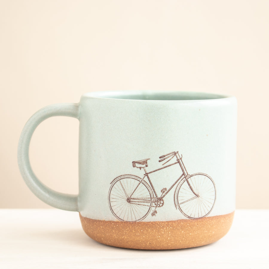 Bike Mug | Robin's Egg Blue